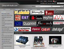 Tablet Screenshot of china-hifi-audio.com